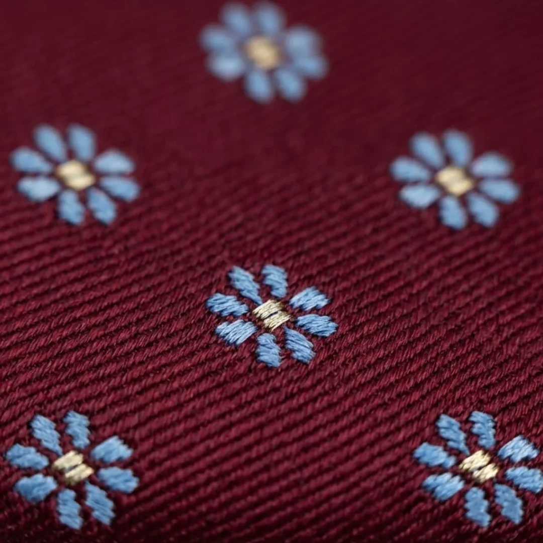 Bastien | Cravate à motif floral