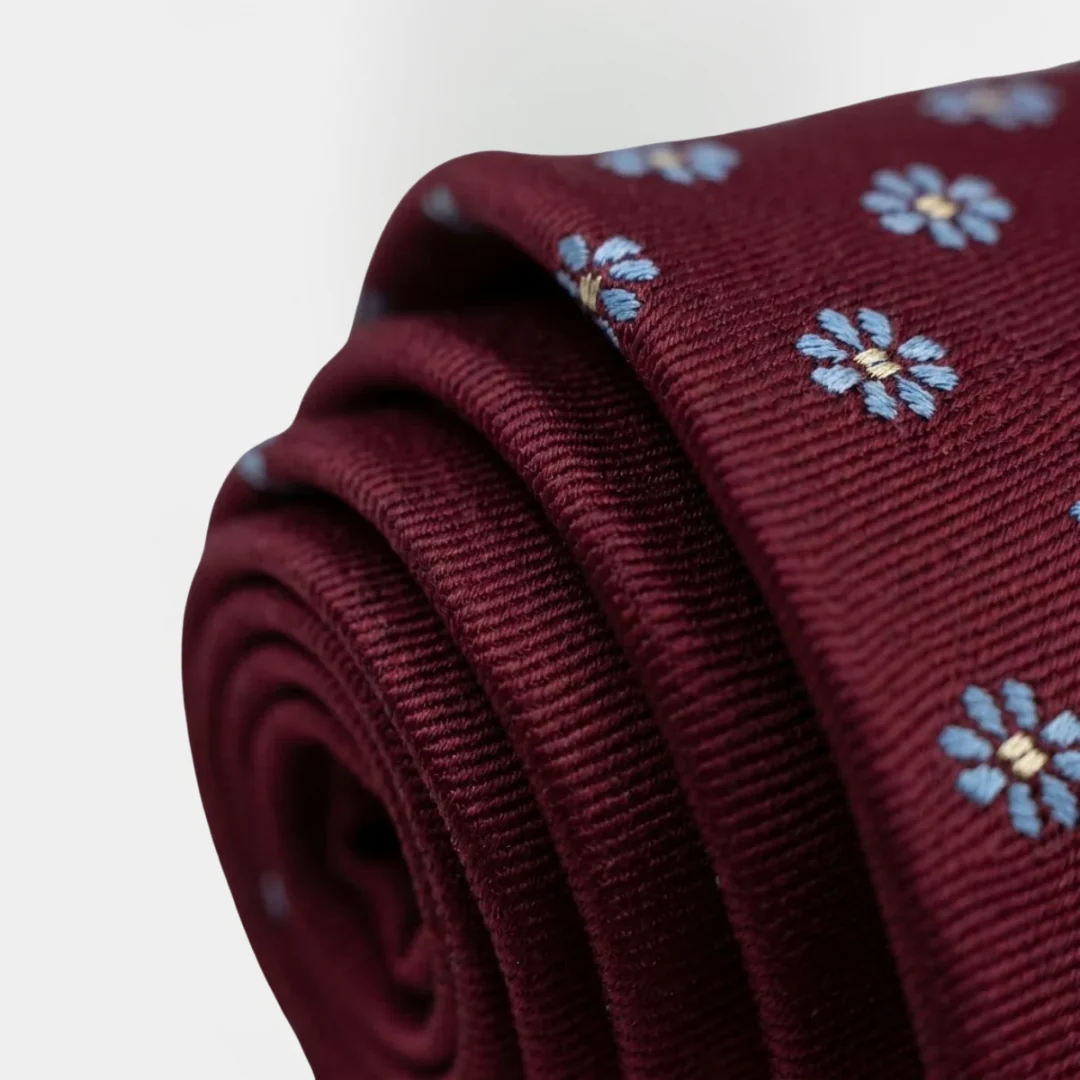 Bastien | Cravate à motif floral